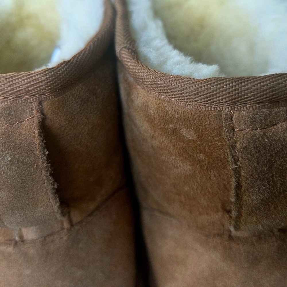 UGG Classic Mini II Chestnut Tan Boots Womens 11 - Picture 5 of 10